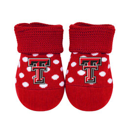 Gift Box Bootie Socks Red