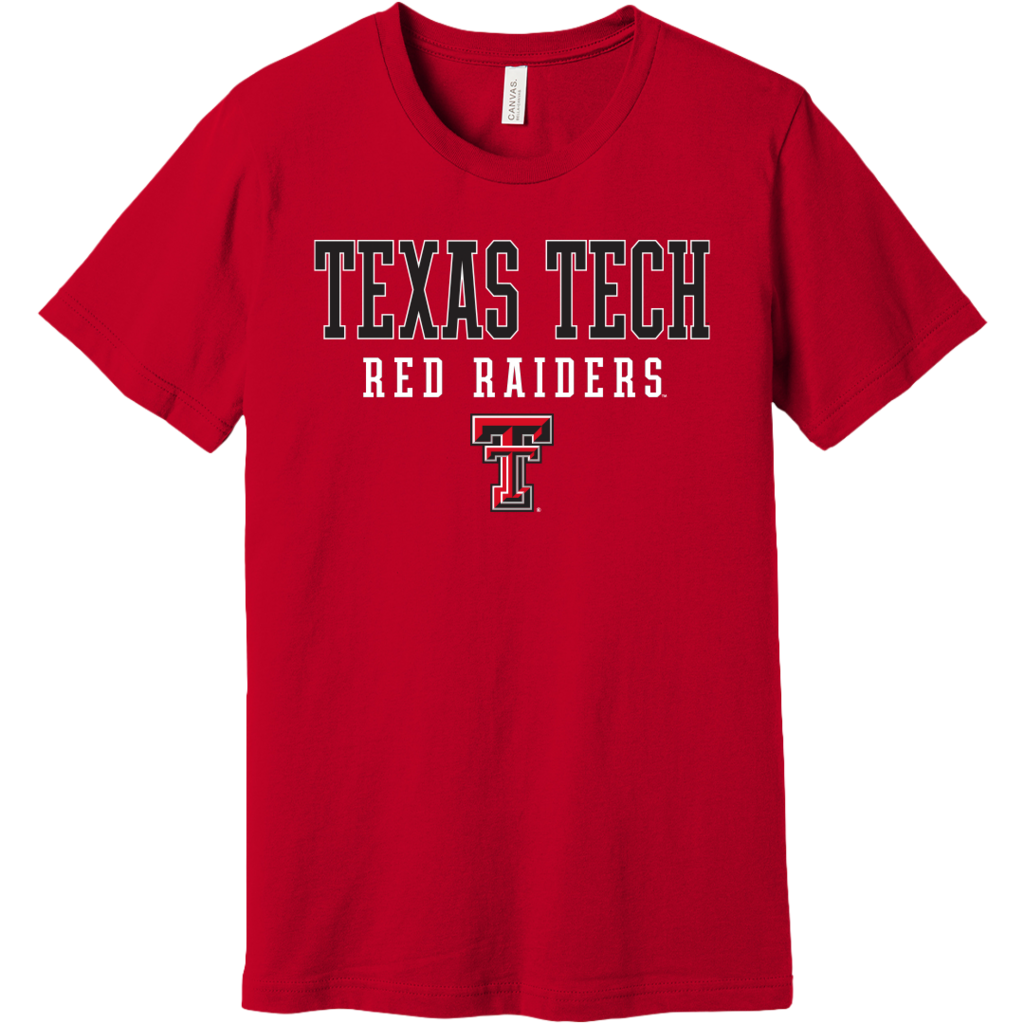 Port & Co Big & Tall Essential Texas Tech Tee