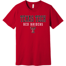 Port & Co Big & Tall Essential Texas Tech Tee
