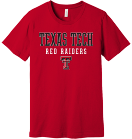 Port & Co Big & Tall Essential Texas Tech Tee