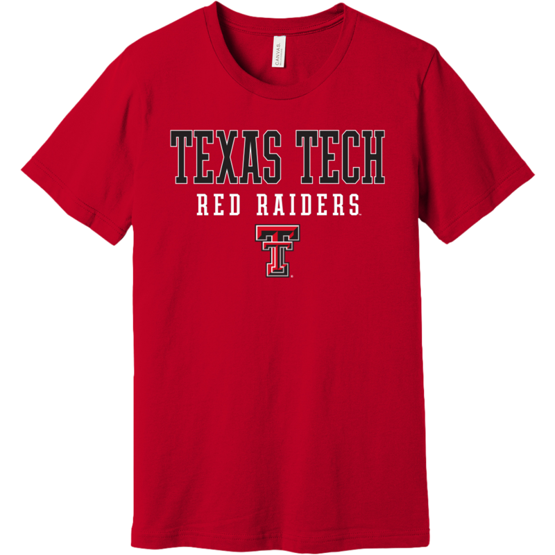 Port & Co Big & Tall Essential Texas Tech Tee