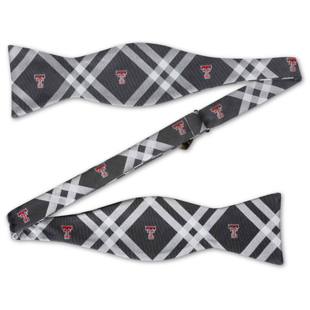 Eagles Wings Rhodes Self Bow Tie Grey