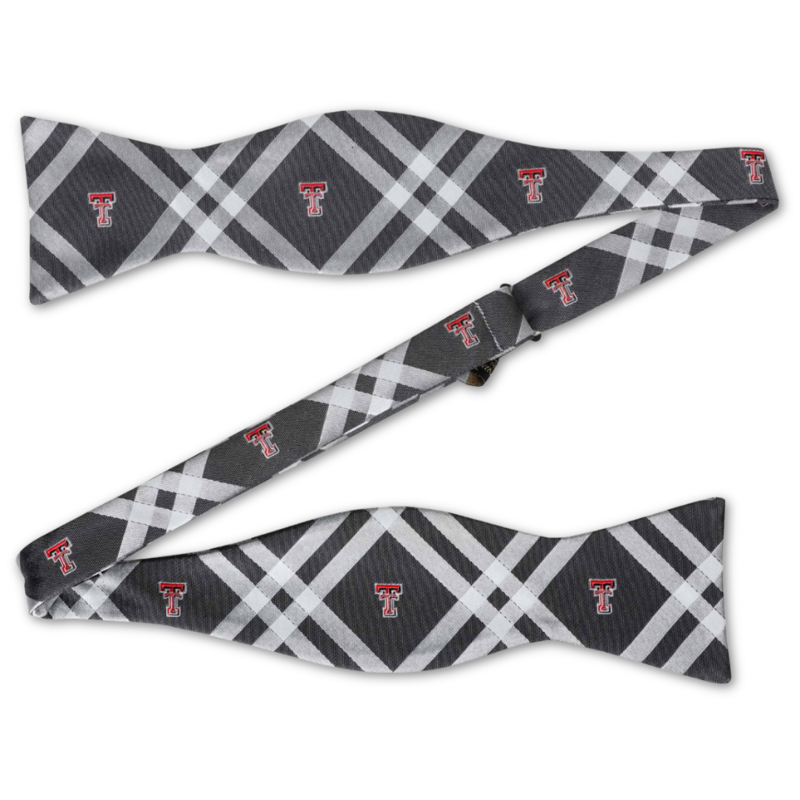 Eagles Wings Rhodes Self Bow Tie Grey