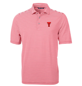 Cutter & Buck Cutter Buck Virtue Featherlite Striped Polo