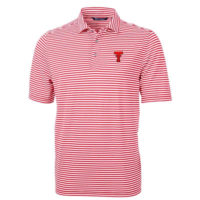 Cutter & Buck Cutter Buck Virtue Featherlite Striped Polo