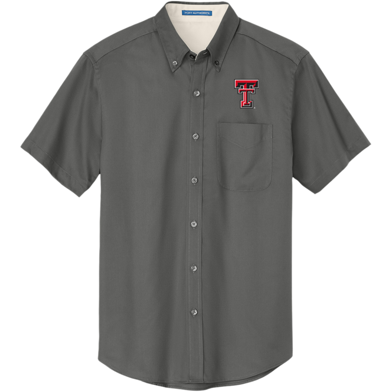 Port Authority Big & Tall Short Sleeve Button Down