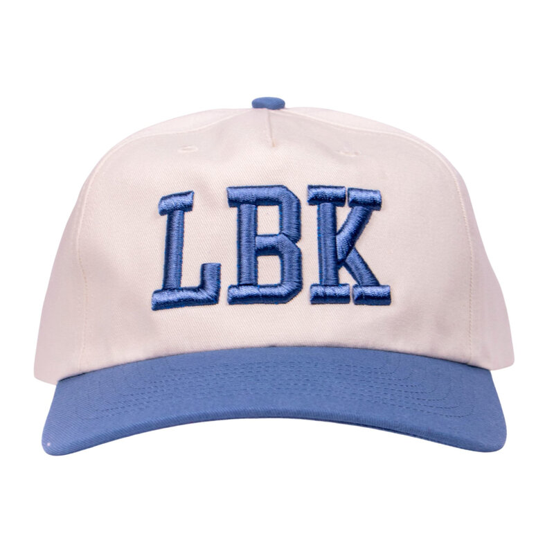 Richardson LBK Lubbock Cap - Cream/Light Blue