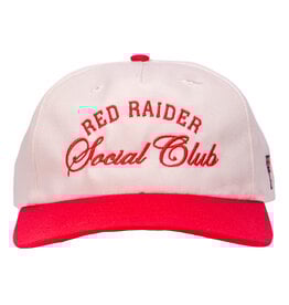 Richardson Red Raider Social Club Cap - Cream/Red