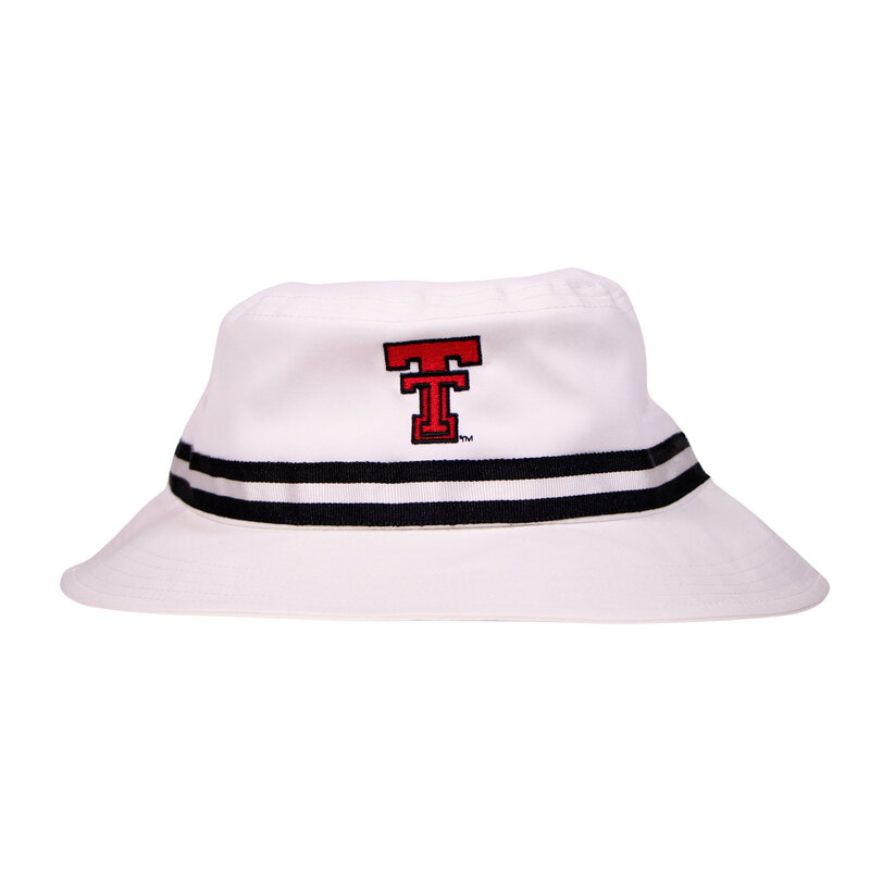 Imperial Oxford Throwback Bucket Hat - White/Black
