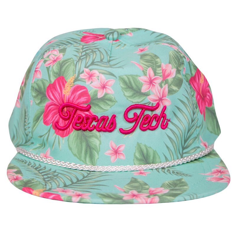 Imperial Wreck ‘em Puff Aloha RopeCap - Mint/Pink