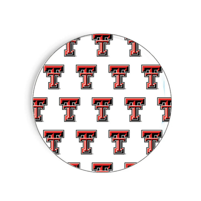 Double T Repeat Paper Plates- 7" - 10 Pack