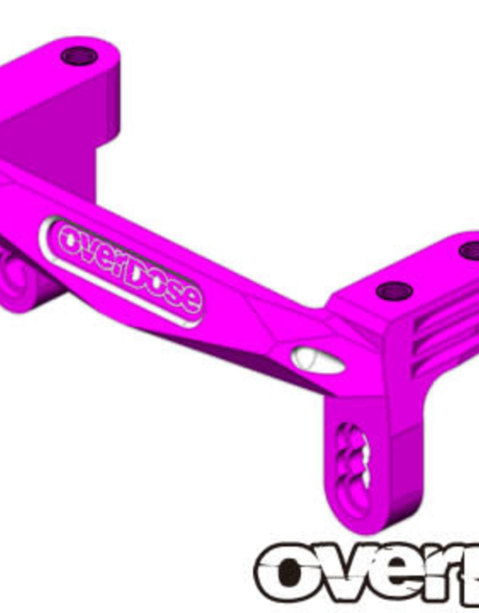 OVERDOSE OD2174 ALUMINUM SERVO MOUNT (XEX) (PURPLE) OVERDOSE OD2174