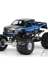 Pro-Line PRO3247-00 2008 Ford F250 Clear Body for Solid Axle Monster Trucks