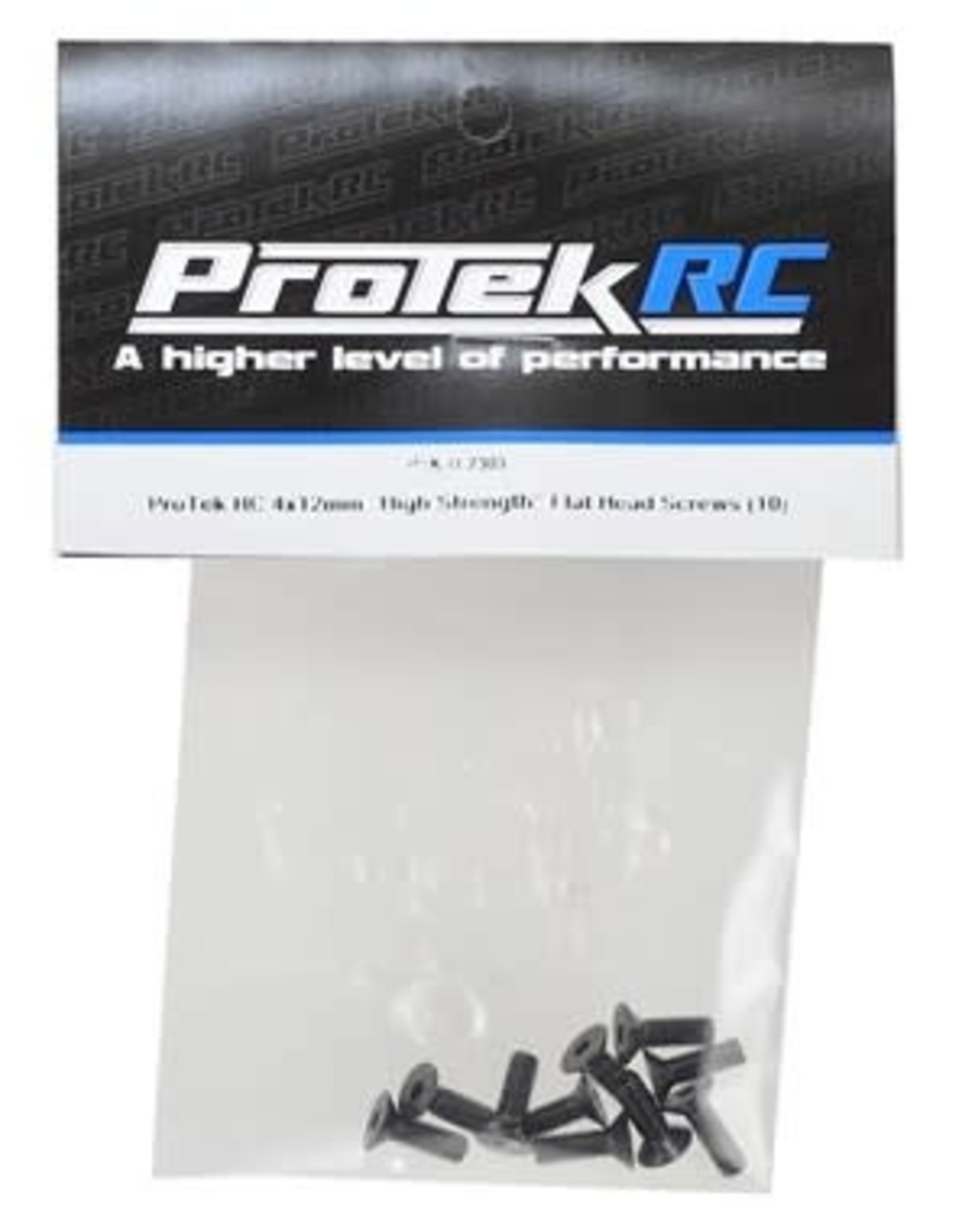 Protek RC ProTek RC 4x12mm "High Strength" Flat Head Screws