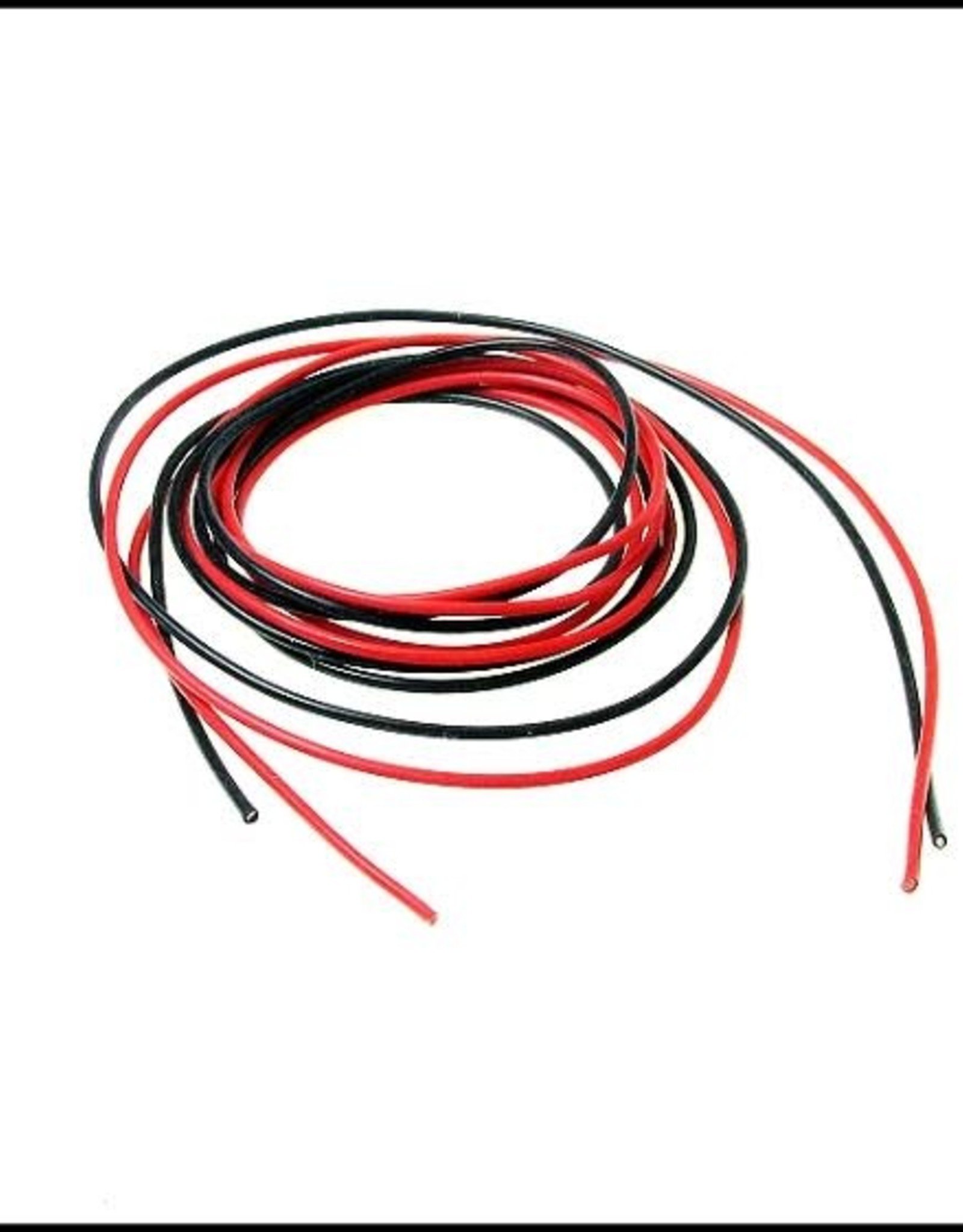 PN Racing PN Racing 22AWG Silicon Power Connect Wire (Black 3ft Red 3ft)