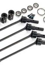 TRAXXAS Driveshafts, steel constant-velocity (assembled), front or rear (4) (for use with #8995 WideMaxx™ suspension kit) (requires #8654 series 17mm splined wheel hubs and #7758 series 17mm nuts for a complete set)