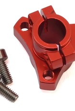 CRC CRC 1/12 Double Clamp Left Hub (Red)
