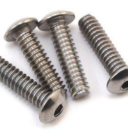 CRC CRC 4-40x7/16" Stainless Steel Button Head Screw (4)