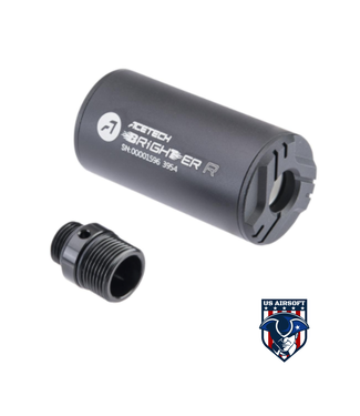 G&G Rechargeable Mock Silencer Tracer Unit for Airsoft Rifles (Color:  Black), Accessories & Parts, Mock Suppressor -  Airsoft Superstore