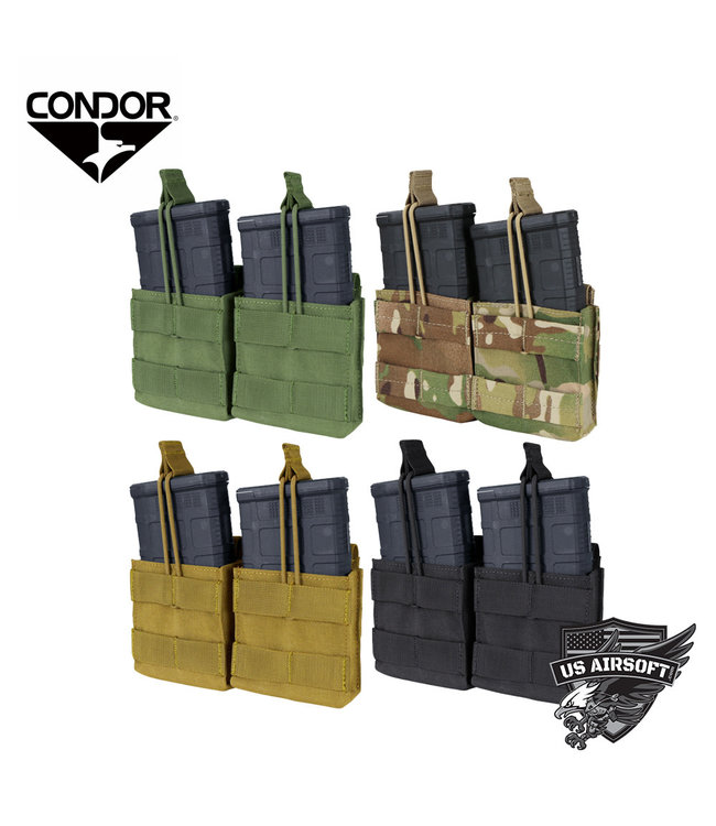 Condor Double Open-Top M14 Mag Pouch (MA24)