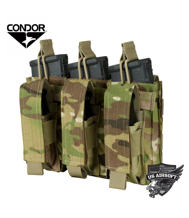 Condor Triple Kangaroo Mag Pouch M4/Pistol (MA55)