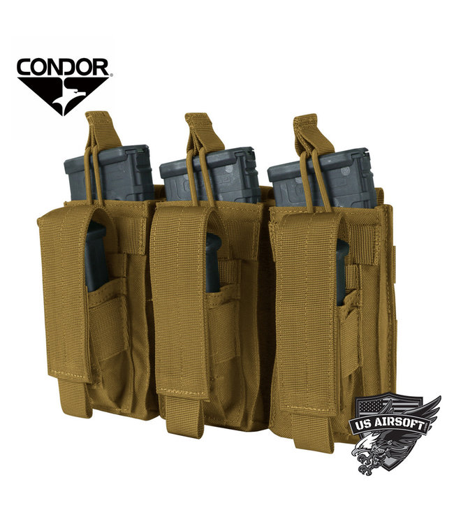 Condor Triple Kangaroo Mag Pouch M4/Pistol (MA55)
