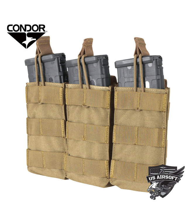 Condor Triple Open-Top M4 Mag Pouch (MA27)