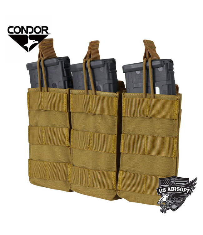 Condor Triple Open-Top M4 Mag Pouch (MA27)