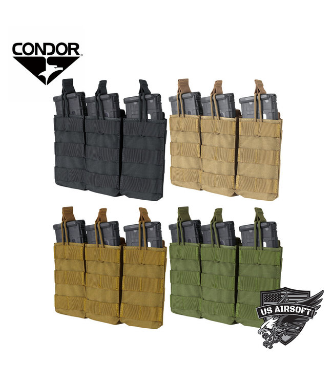 Condor Triple Open-Top M4 Mag Pouch (MA27)
