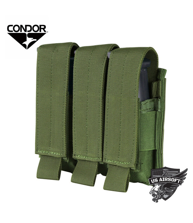 Condor Triple Pistol Mag Pouch (MA52)