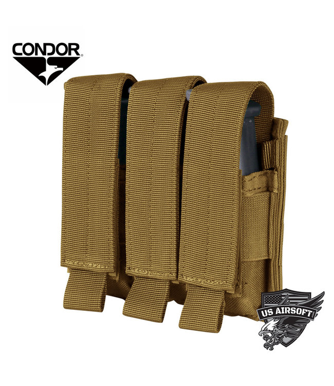 Condor Triple Pistol Mag Pouch (MA52)