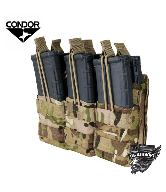 Condor Triple Stacker Open-Top M4 Mag Pouch (MA44)