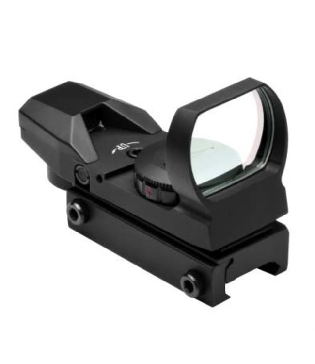 NcSTAR - Red Four Reticle Reflex Optic for Airsoft Gun - Black