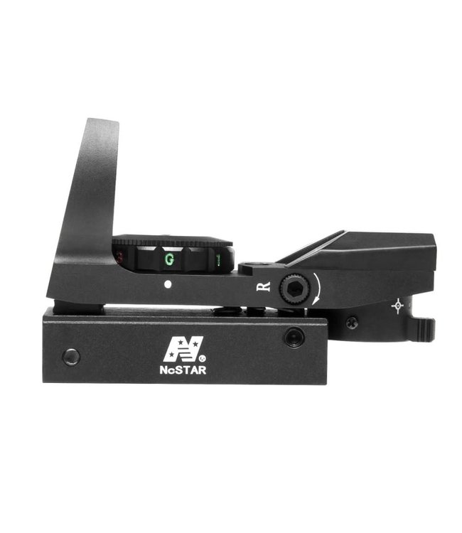 NcSTAR - Red Four Reticle Reflex Optic for Airsoft Gun - Black