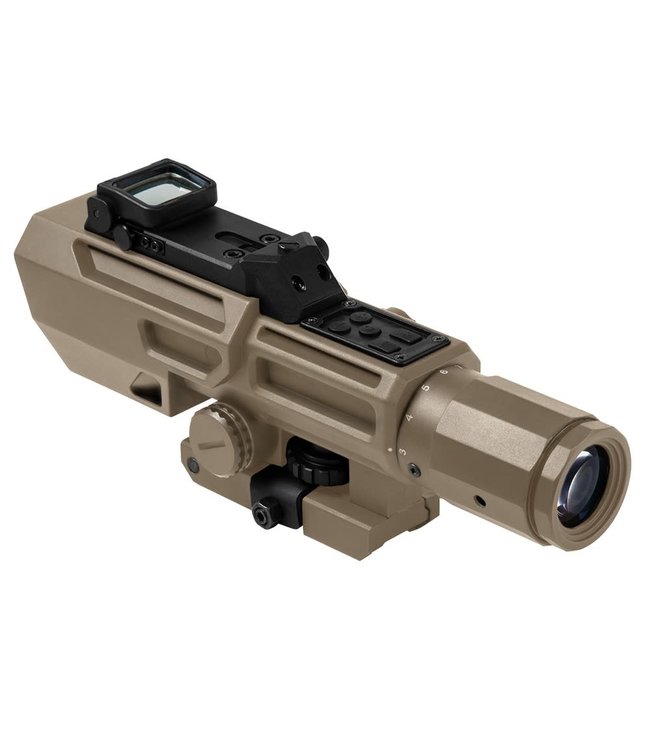 VISM - ADO Scope - 3-9X42 - P4 Sniper for Airsoft Gun - Tan