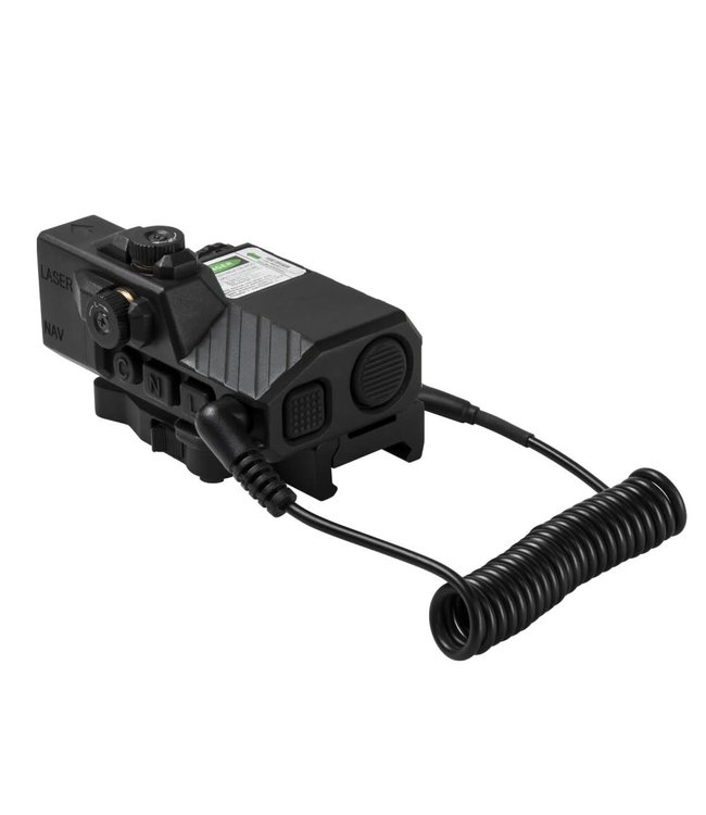 VISM - Offset Green Laser Designator w/NAV LEDs for Airsoft Gun