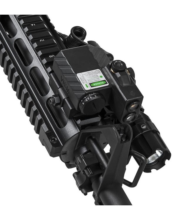 VISM - Offset Green Laser Designator w/NAV LEDs for Airsoft Gun