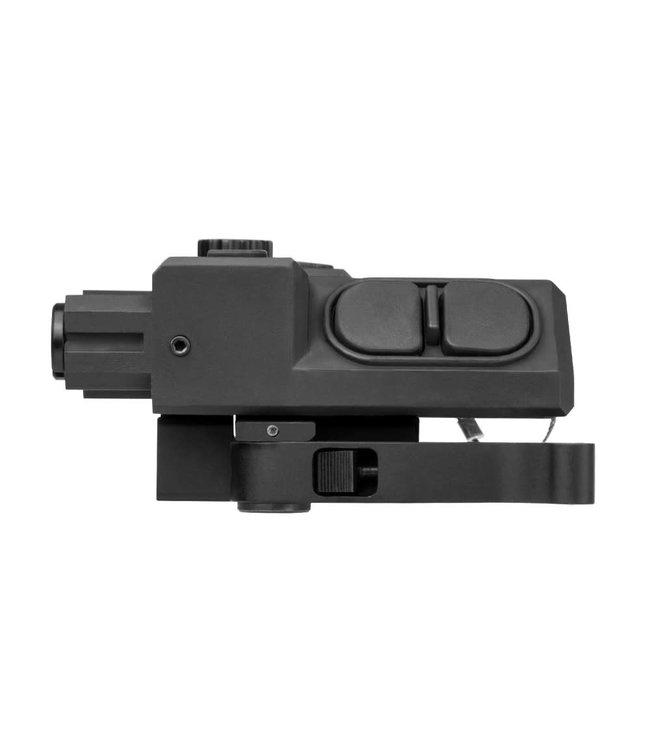 VISM - Green Laser & 4 Color NAV LED w/QR Mount for Airsoft Gun - Black