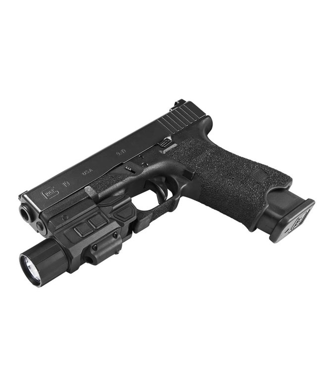 VISM - Gen3 Pistol FlashLight w/Strobe & Red Laser for Airsoft Gun
