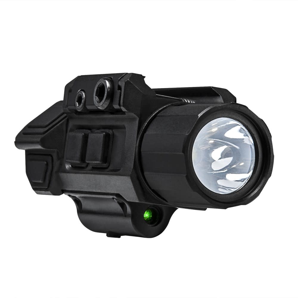 VISM Gen3 Pistol FlashLight w/Strobe & Green Laser for Airsoft Gun