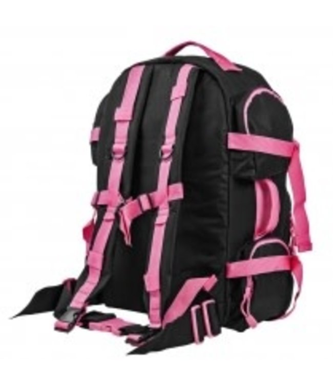 VISM - Tactical Backpack - Black w/Pink Trim