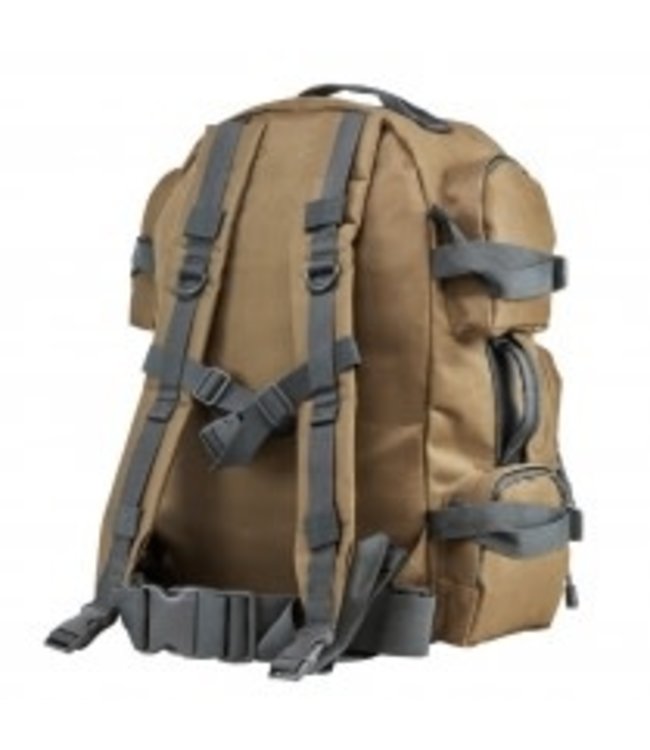VISM - Tactical Backpack - Tan w/Urban Gray Trim