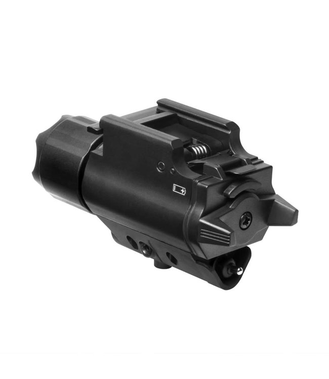 NcSTAR - 200L FlashLight & Green Laser - QR Mount for Airsoft Gun