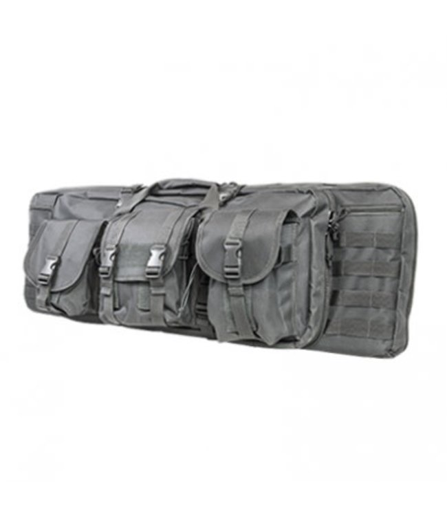 VISM - Double Carbine Case 36” for Airsoft Gun - Urban Gray