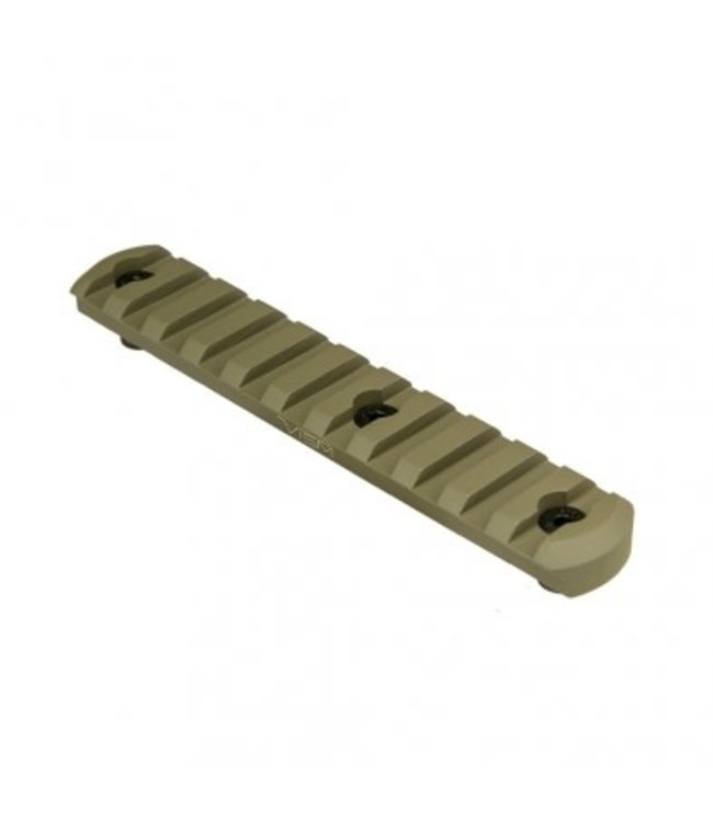 VISM - Keymod Picatinny Rail - 6 KM Slots for Airsoft Gun - Tan