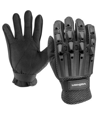Valken Alpha Full Finger Gloves for Airsoft - Black - Medium