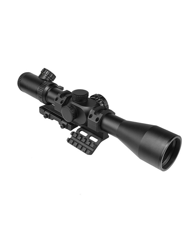 VISM - STR Series 4-16x44 Full Size Scope with Vism Vmsprbv2 Mount Combo