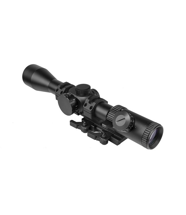 VISM - STR Series 4-16x44 Full Size Scope with Vism Vmsprbv2 Mount Combo