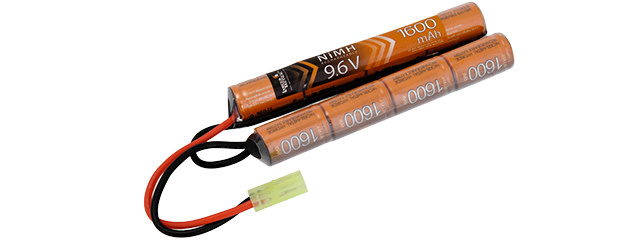 LT 9.6V1600N NIMH 9.6V 1600mAh Battery- Nunchuck - US Airsoft, Inc.