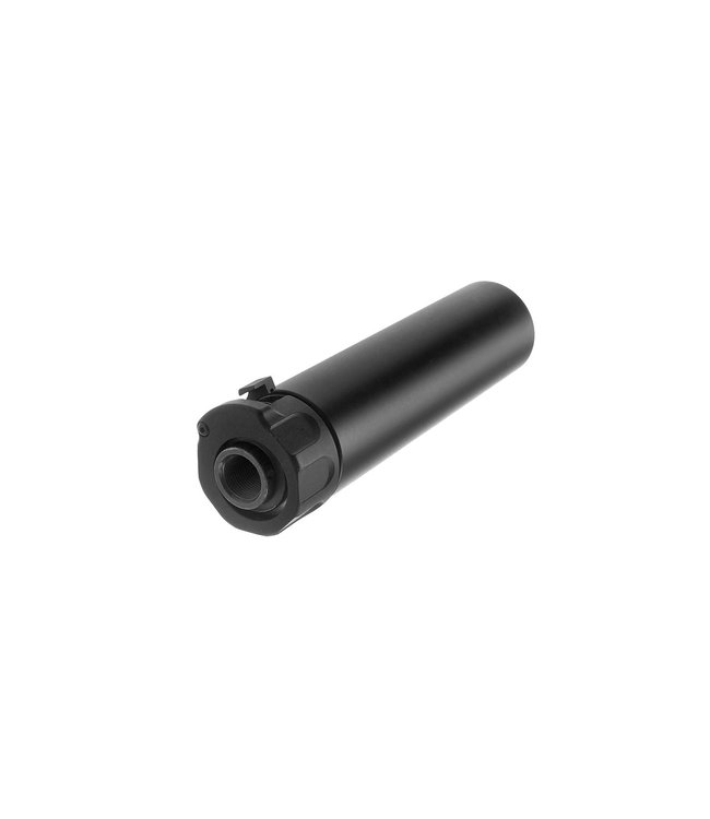 ATLAS CUSTOM WORKS FULL METAL SOCOM QD 5.3" BARREL EXTENSION W/ FLASH HIDER [MINI2] (BLACK)
